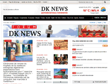 Tablet Screenshot of dknews-dz.com